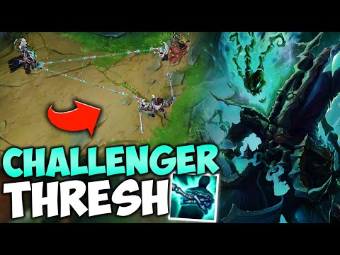 This is what Challenger Level Hooks look like | Season 11 Thresh Gameplay