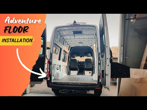 Installing Our New Adventure Floor | Mercedes Sprinter 144