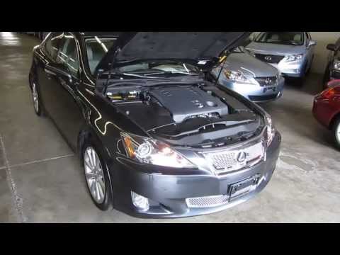 2010 Lexus IS250, Black Sapphire Pearl - STOCK# 038007 - Engine