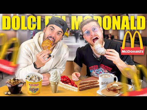 We ate all the desserts on McDonald's menu - this time we were really disappointed! (A lot)
