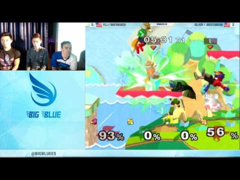 NE Melee Arcadian Doubles - JoeST/Silver vs YCJ/BigFoig SSBM WQ