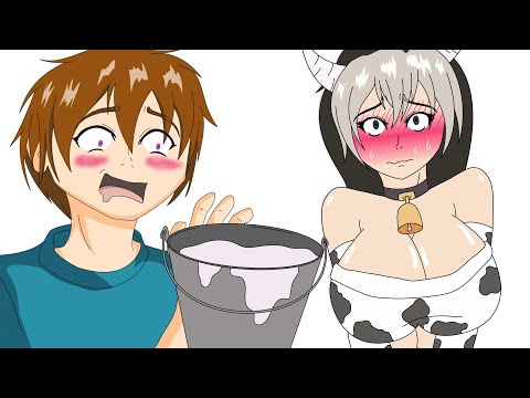 Seichi-Craft - Cow milking | Minecraft anime ep 3