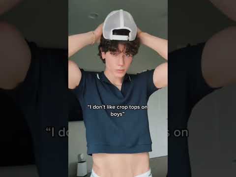 “I don’t like crop tops on boys” #shorts | Nicky and Pierre #NiPi