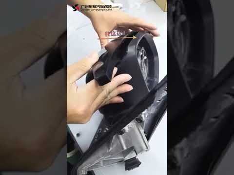 BMW X7 G07 2019- Nakładki Lusterek M-Look (z Zatrzaskami, 2 szt.) Video 2