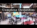 Complexe Desjardins Downtown Montreal Winter Theme Inside Tour December 2019