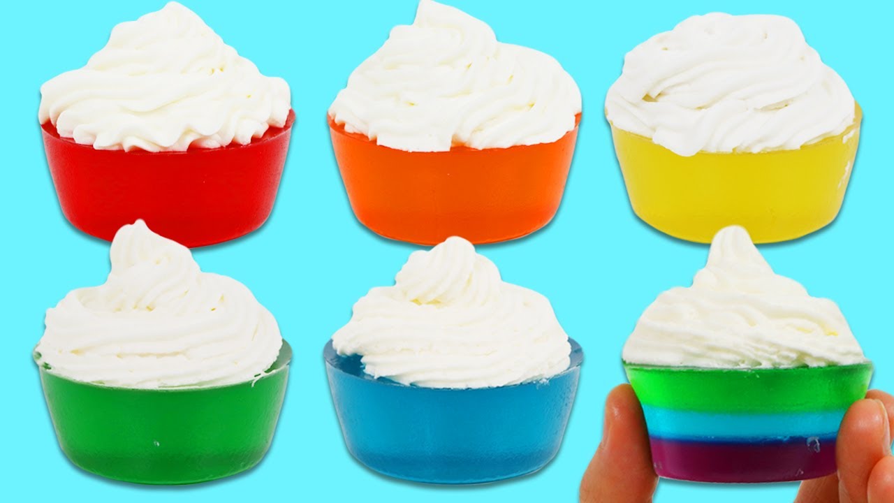 How to Make Rainbow Gummy Cupcakes!