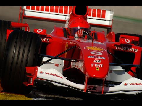 2006 February 1 & 2 - Valentino Rossi test Ferrari F2004 @ Valencia