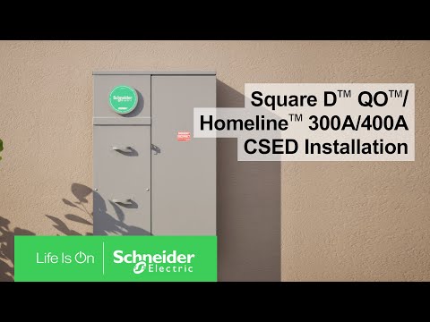 Installation Tips for Square D™ QO™ & Homeline™ 300A & 400A CSED