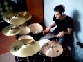 Евгений Ефименко - С тобой (drum cover by Louna) 