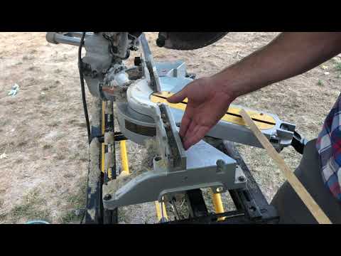 How To Cut Quarter Round on the Chop Saw - Colorado Custom Covers & Decks