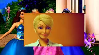 Kadr z teledysku Chiamala "Principessa" tekst piosenki Barbie: Princess Charm School (OST)