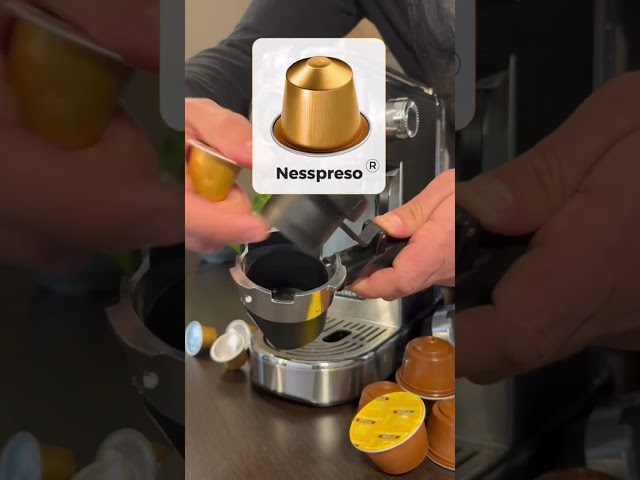 Vídeo relacionado con KOTLIE Accesorios para Máquinas de Café Multicápsula para Nestlé Original cápsulas (Nespresso)