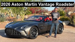 2026 Aston Martin Vantage Roadster Road Test