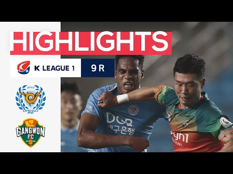 Daegu 2-1 Gangwon (K-League 1 2020) (Highlights)