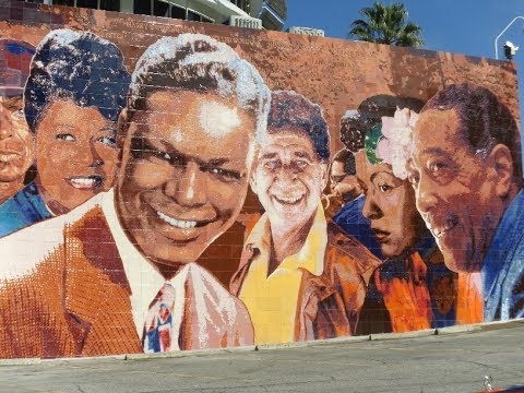 Artist Richard Wyatt Jr. | Capitol Records Hollywood Jazz Mural Restoration