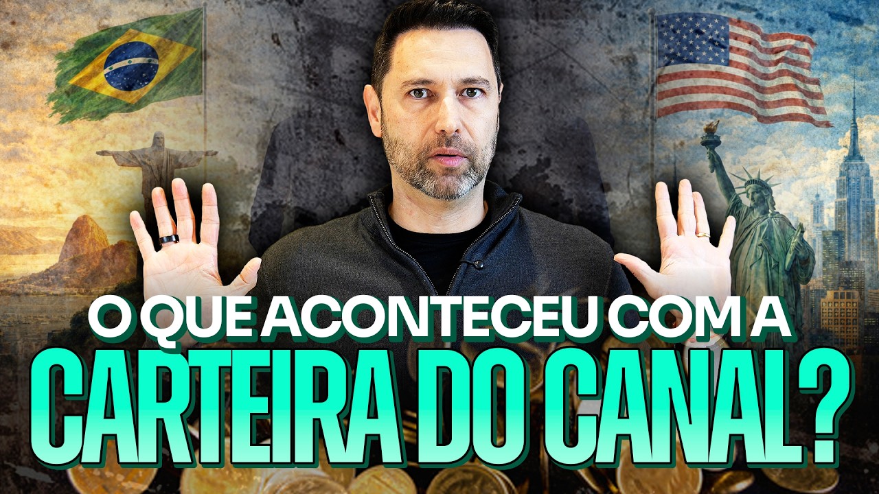 O QUE ACONTECEU COM A CARTEIRA DO CANAL? | GANHOS, ERROS E LIÇÕES DE UM ANO DIFÍCIL E META BATIDA