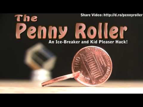 🪙 Make the Penny Roller - Toy * Watch it go! * cool party trick