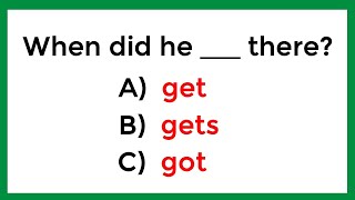 English Grammar Test | Can You Ace This Quiz with 100%?