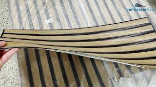 3D obkladový omyvatelný panel PVC Lamely (960x476mm)