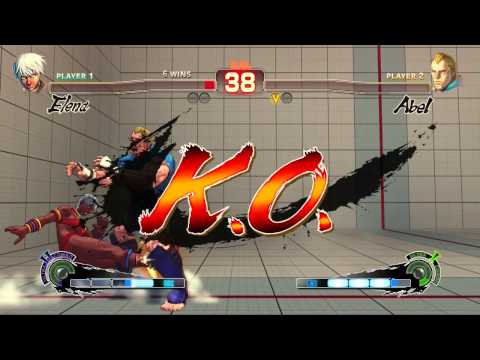 CFG Weeklies - USF4 - Losers Finals - Tod (Elena) vs The Quad Laser (Abel)