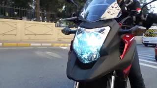 Honda NC 750X motosiklet h4 xenon far uygulaması