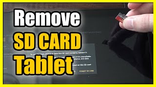 How to Remove & Eject Micro SD Card on Amazon Fire HD 10 Tablet (Fast Method)