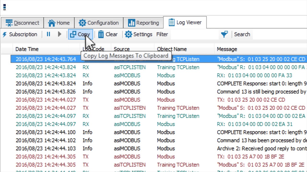 AUTOSOL ACM Log Viewer (8:35)