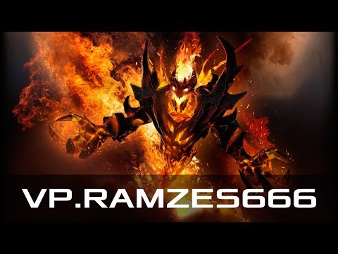 VP.RAMZES666 — Shadow Fiend, Mid Lane (Apr 15, 2018) | Dota 2 patch 7.13 gameplay