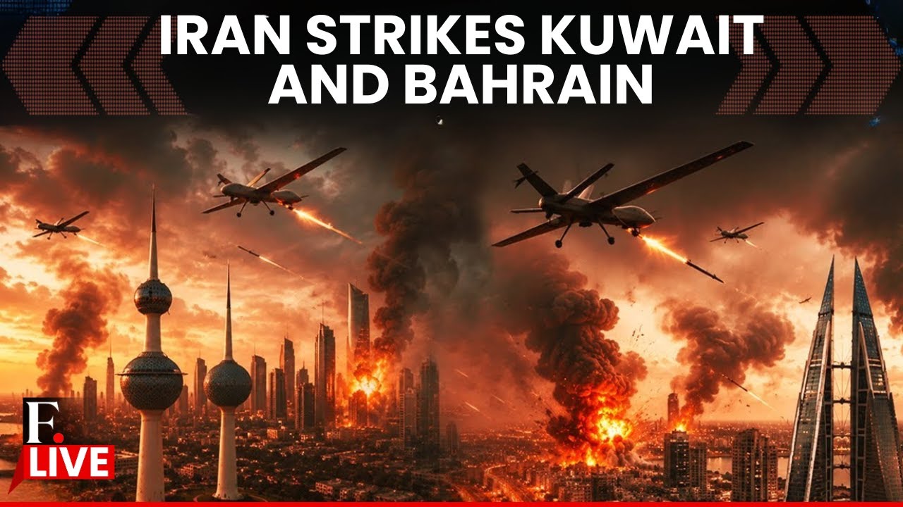 After US Strikes, Iran Hits 'Enemy Bases' in Kuwait and Bahrain | US IRAN WAR LIVE