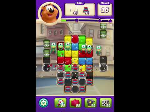 TOON BLAST Levels 3344 - 3350 [No Boosters]