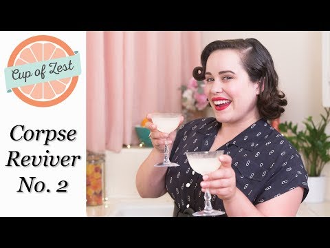 Corpse Reviver No. 2 - Savoy Cocktail Book Inspired Recipe