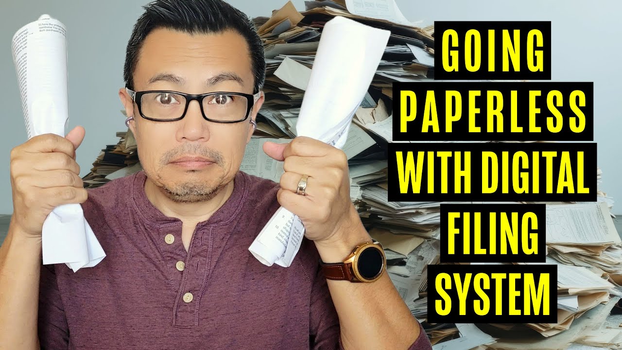 Go Paperless! RIGHTSIZE with a Digital Filing System