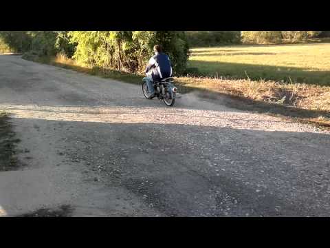 MZ ES 125 - első próba