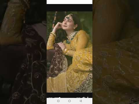 Hania Amir in bridal dresses #bridal #2023 #fashion #pakistaniwedding #shorts