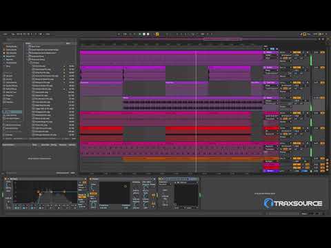 Traxsource Inside The Track - Ableton Live - Danny J Lewis - The Baddest Sound