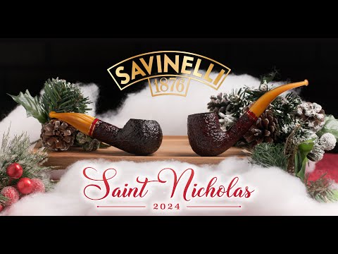 Vintage Meets Modern: Inside Savinelli's 2024 St. Nicholas Edition Pipes