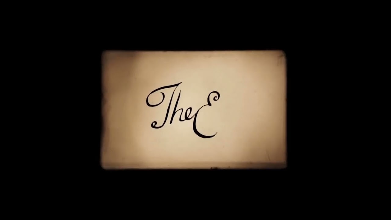 The End Cinematic Graphics Effect Video