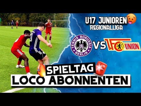 TENNIS BORUSSIA VS FC UNION BERLIN U17 REGIONALLIGA 🚨👀 - Loco Abonnenten Spieltag