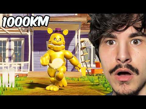 Komşum Freedy'den Kaçıyorum! (1000km hızla koşuyor)
