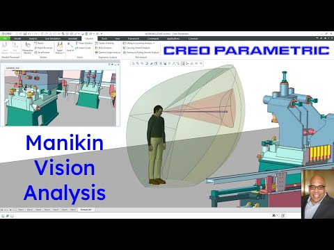 Creo Parametric - Manikin - Vision Analysis