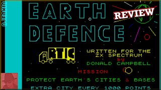 Earth Defence - on the ZX Spectrum 48K !! with Commentary