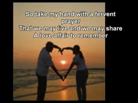 AN AFFAIR TO REMEMBER with lyrics