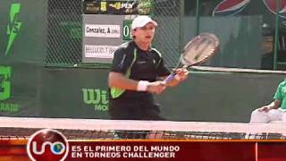 Alejandro González es el primero del mundo en torneos Challenger