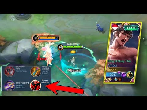 Chou New Saringan Build one shot ! Damage