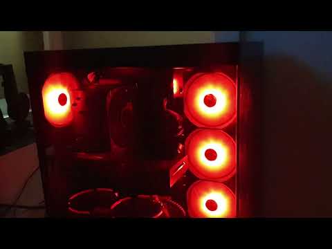 3RSYS K400 리버스 (블랙) 미들 타워 케이스 ARGB LED 영상