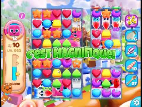 Cookie Jam Blast Level 665 - NO BOOSTERS 🍪 | SKILLGAMING ✔️