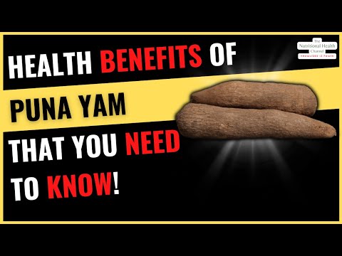 5 HEALTH Benefits of Puna Yam 🥔🍠 THAT YOU NEED TO KNOW!