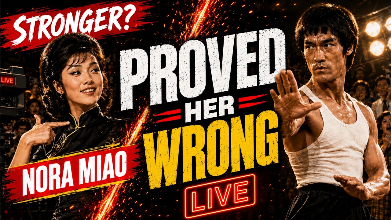Nora Miao Said She Was Stronger Than Bruce Lee — Then He Proved Her Wrong LIVE