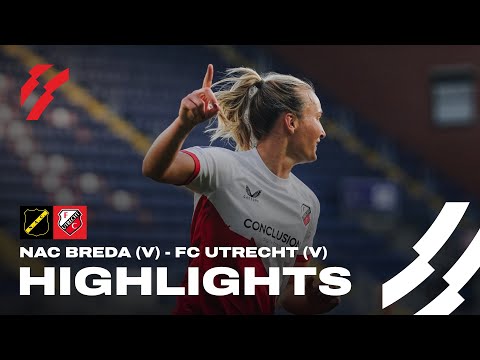 FC Utrecht Women fight their way past NAC Breda 🔥 | HIGHLIGHTS