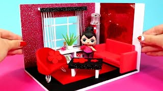 Sala de Estar para LOL Surprise / BARBIE / Miniaturas Diy 